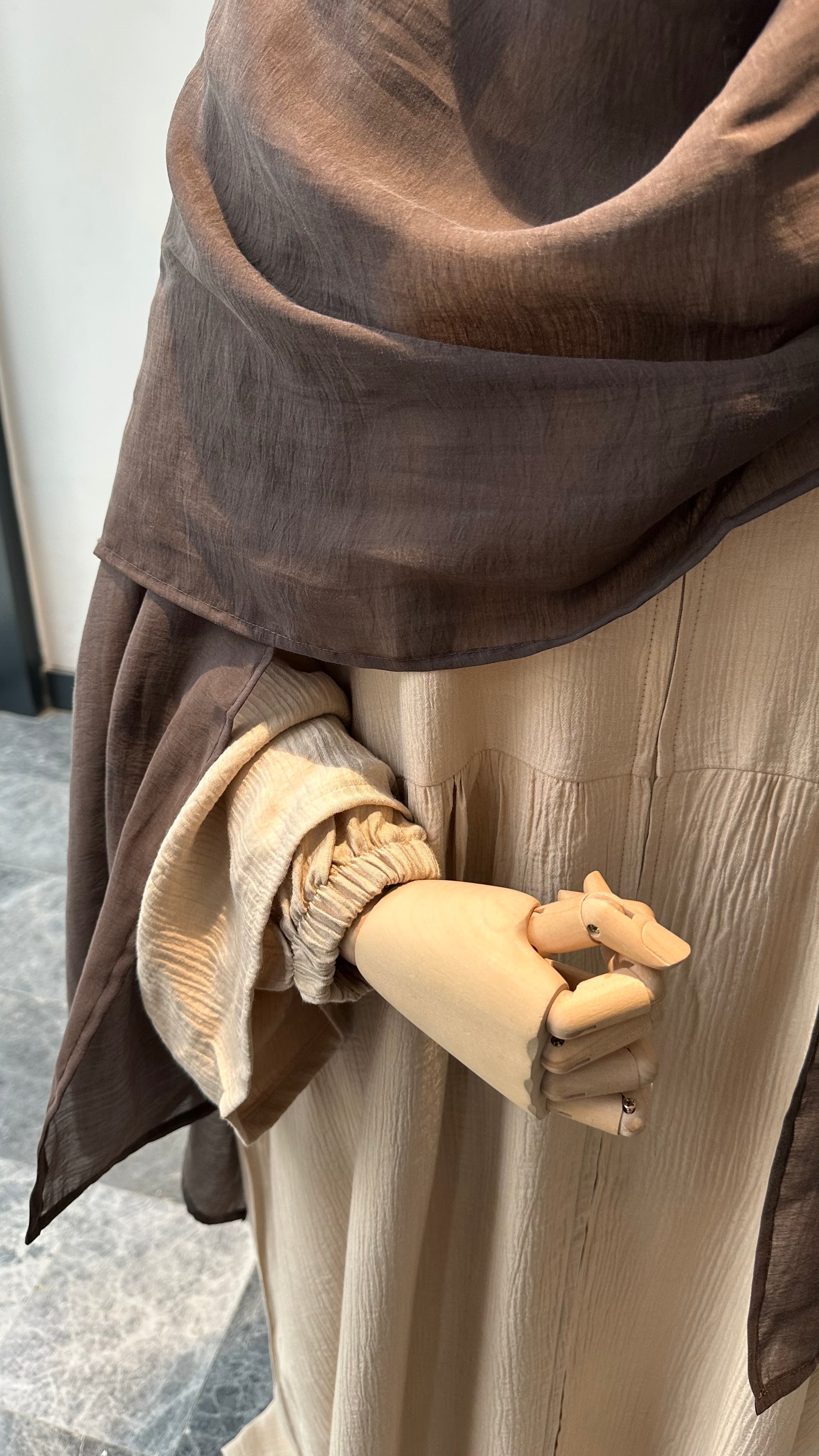 Kum beji -Robalı umre takımı  - ferace | pantolon