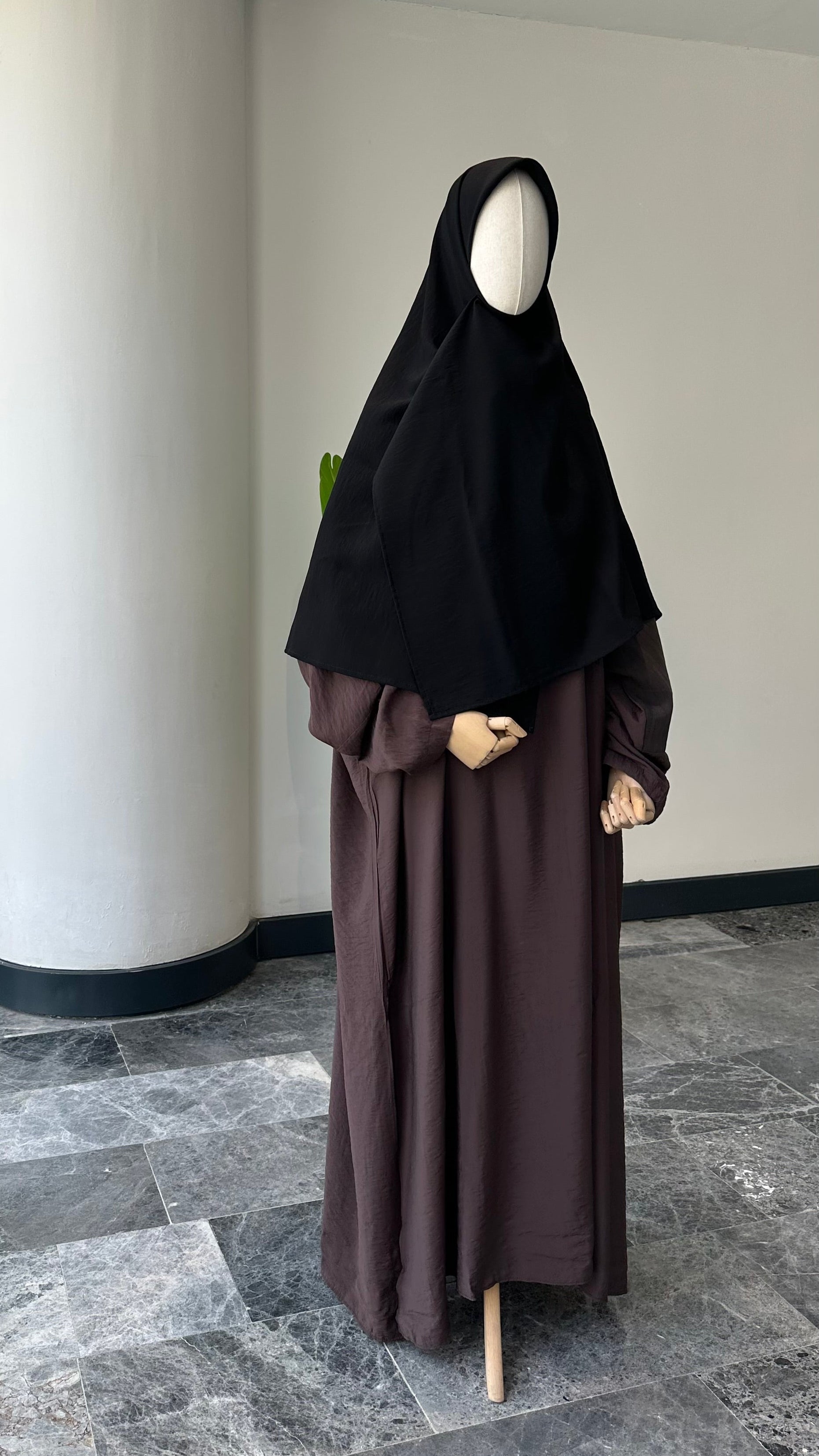 Tencel Kupra/ Eşarp - Siyah|130*130