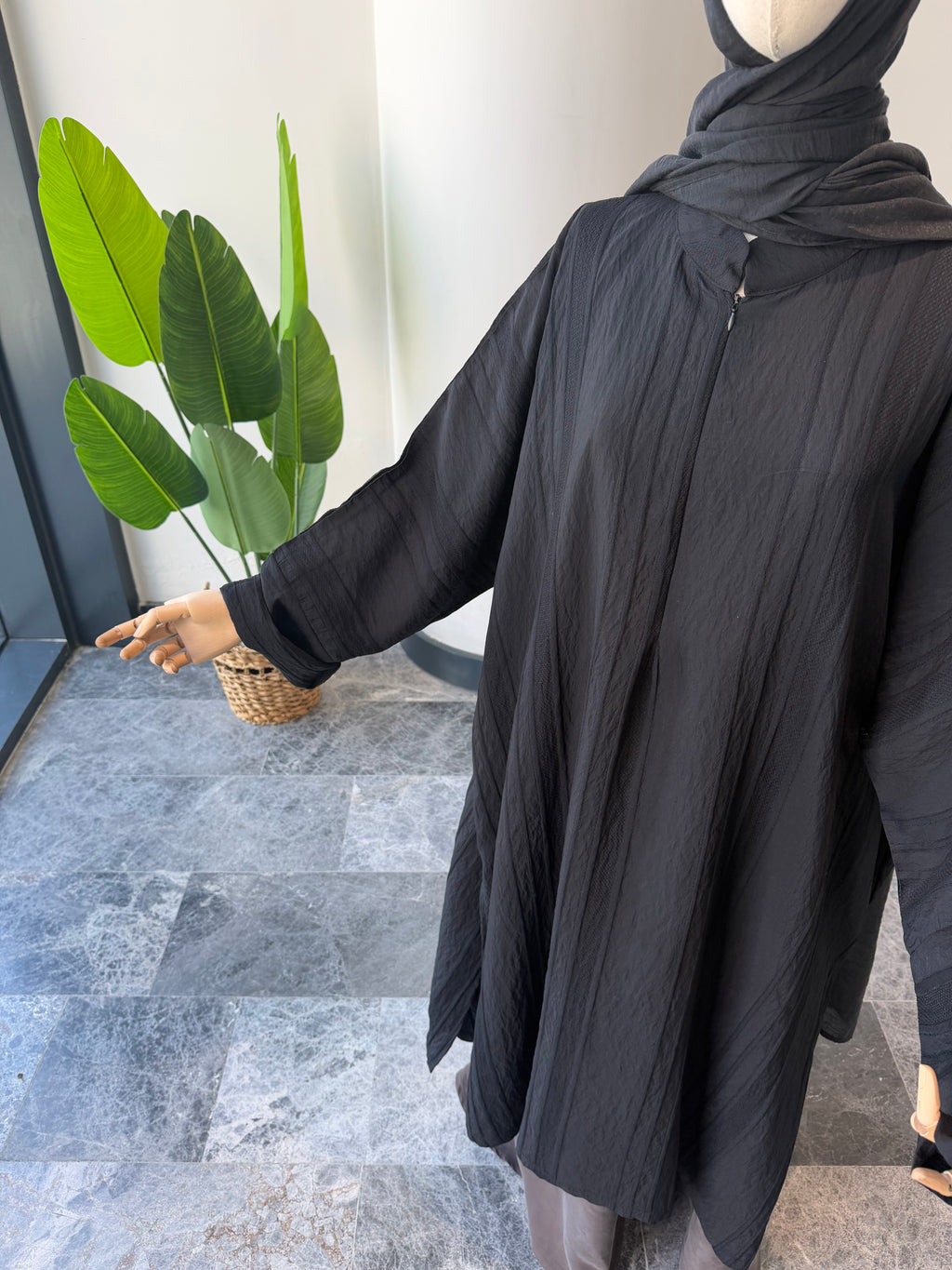 Otantik takım üstü -siyah|abaya kol