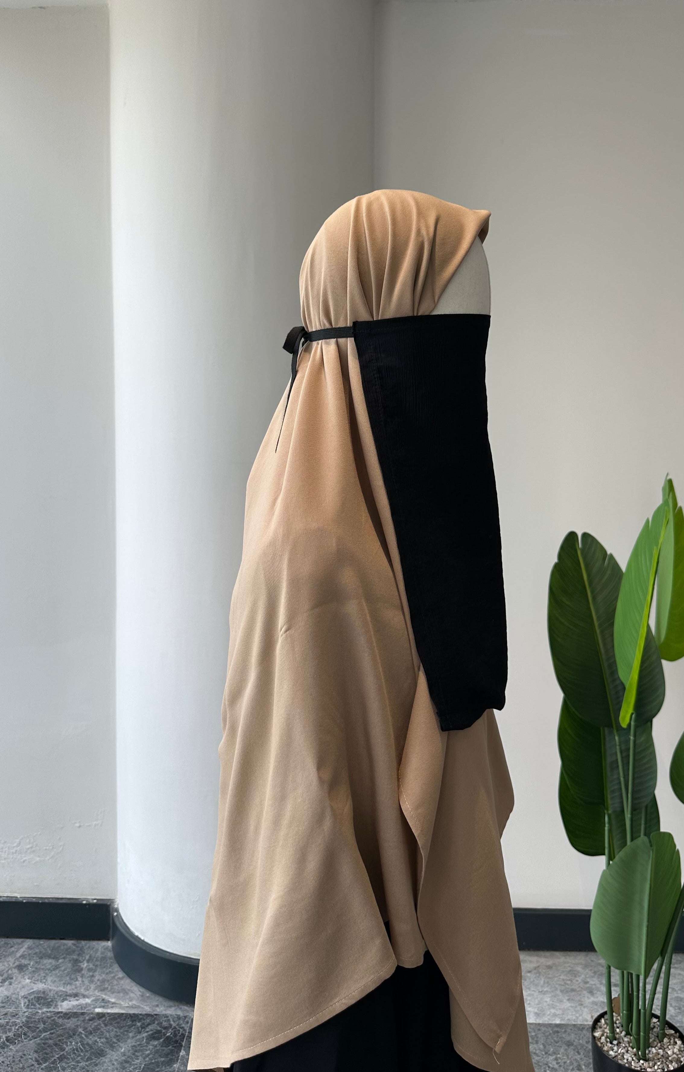 Premium Bürümcük/ İç Peçe - Siyah