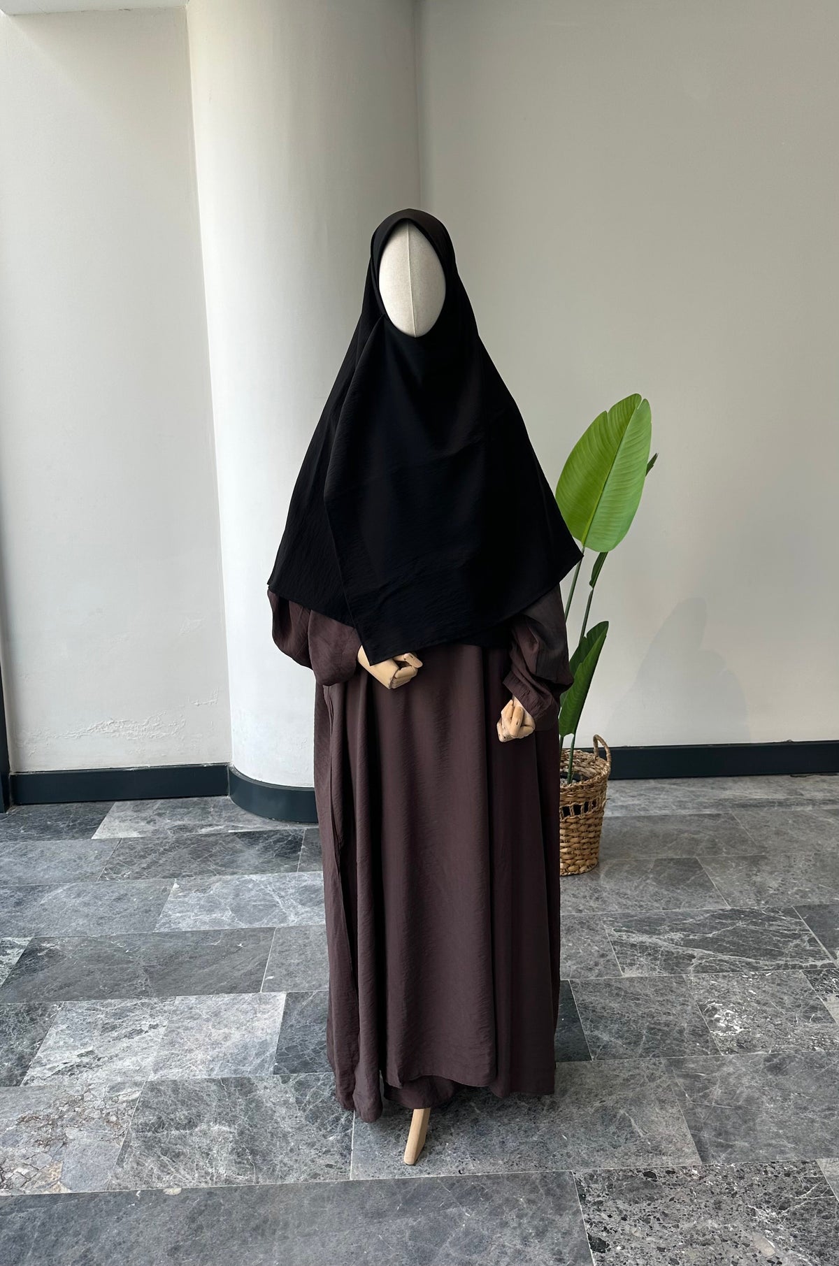Tencel Kupra/ Eşarp - Siyah 120*120