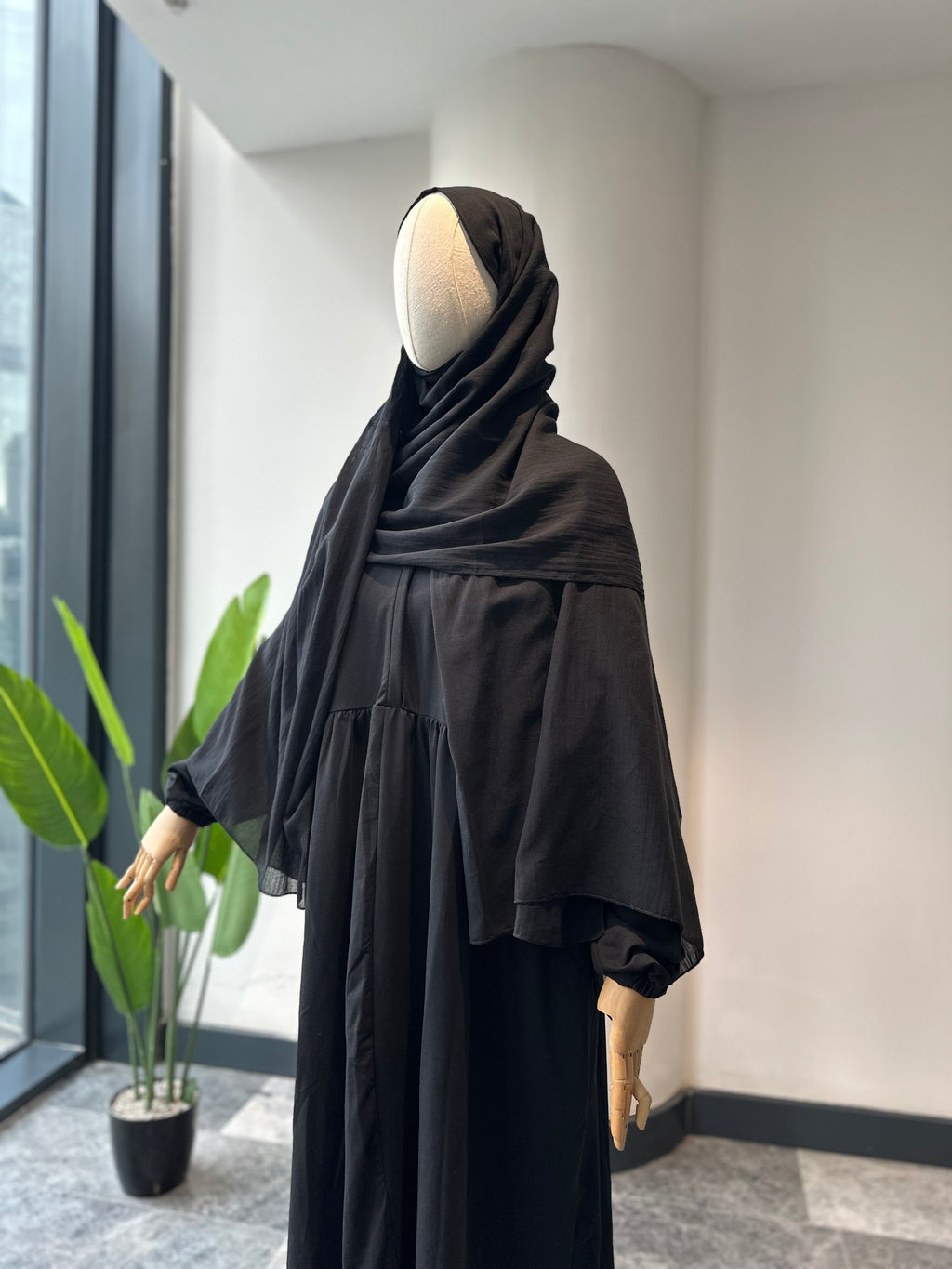 Sweat robalı  ferace - siyah