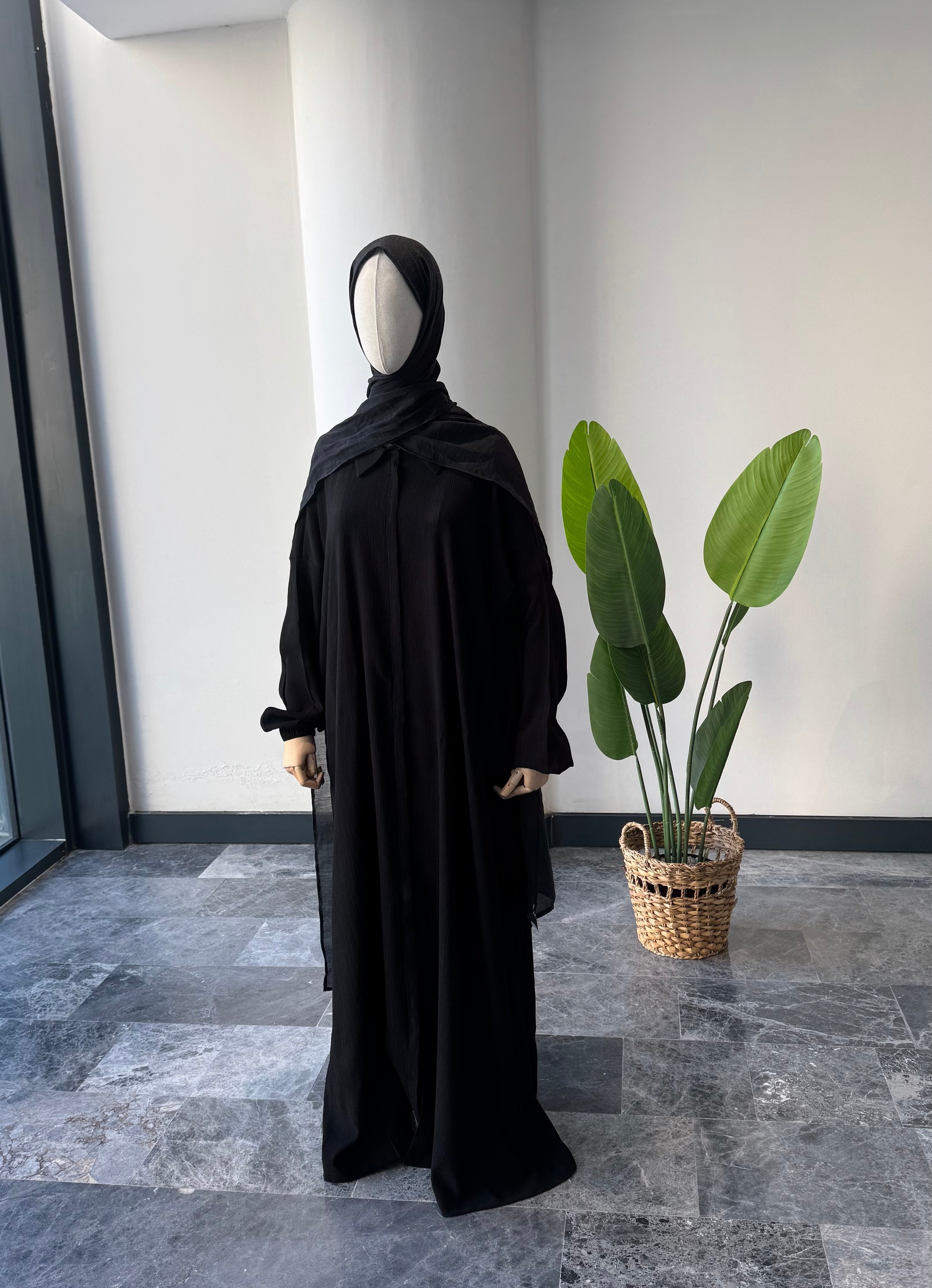 Bürümcük A pile / Ferace - Gömlek yaka